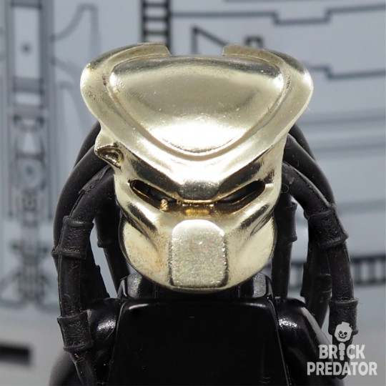 Bio-Mask Jungle Hunter Predator - metal part for custom minifigure Yautja Bio-Mask Jungle Hunter Predator - metal part for custom minifigure Yautja