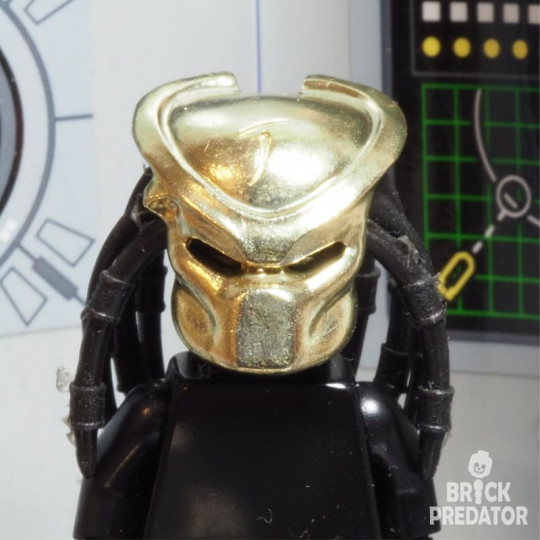 Scar Predator biomask - metal part for custom minifigure Yautja 