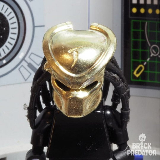 Scar Predator biomask - metal part for custom minifigure Yautja 