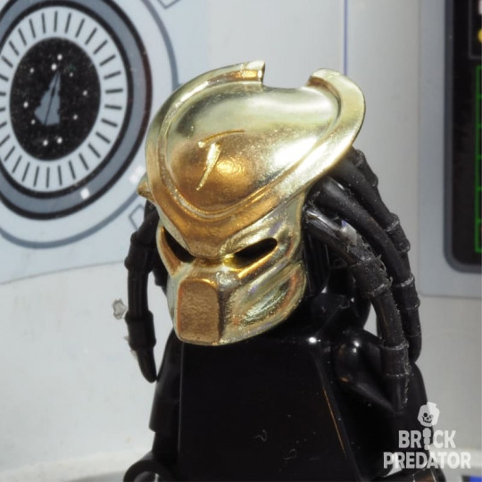 Scar Predator biomask - metal part for custom minifigure Yautja 