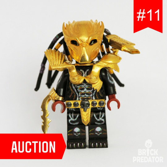 Exclusive Golden Predator Custom LEGO Minifigure Set #11 Exclusive Golden Predator Custom LEGO Minifigure Set #11