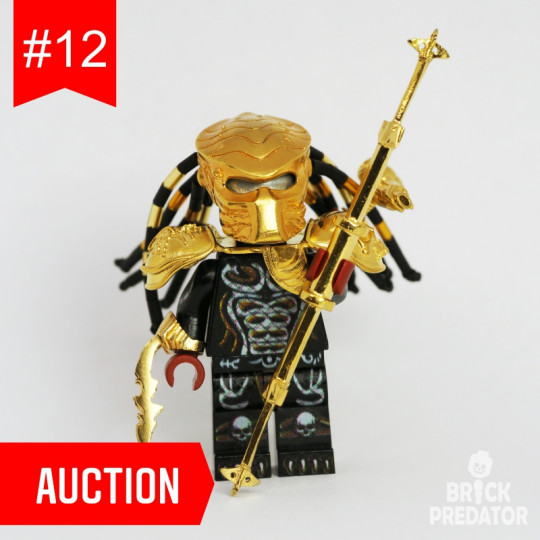 Exclusive Golden Predator Custom LEGO Minifigure Set #12 Exclusive Golden Predator Custom LEGO Minifigure Set #12