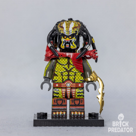 Big Red Samurai Predator with a trophy Xenomorph Skull Custom LEGO Minifigure Set #8 Big Red Samurai Predator with a trophy Xenomorph Skull Custom LEGO Minifigure Set #8