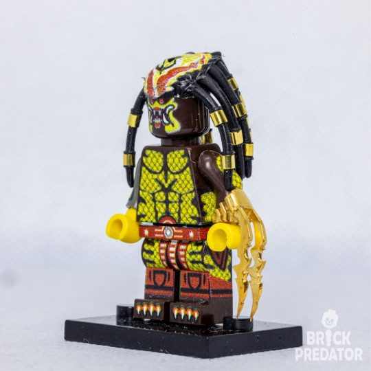 Big Red Samurai Predator with a trophy Batman Skull Custom LEGO Minifigure Set #9 Big Red Samurai Predator with a trophy Batman Skull Custom LEGO Minifigure Set #9