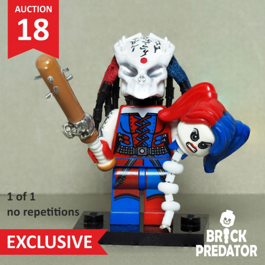 Ugly Queen Predator custom minifigure Set #18 Ugly Queen Predator custom minifigure Set #18