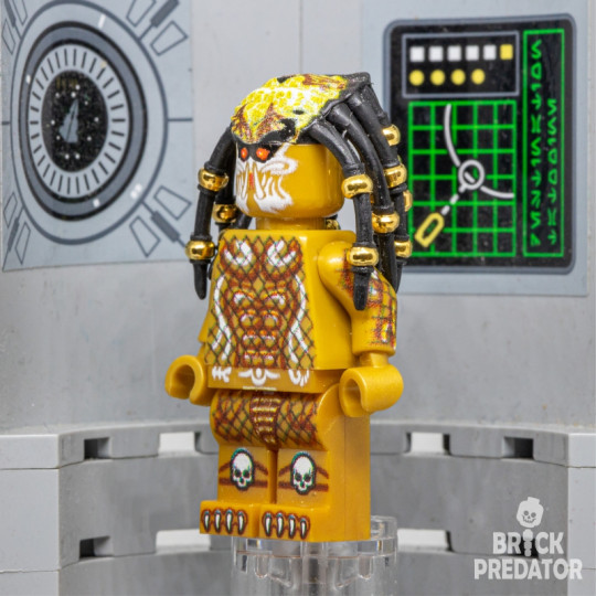 Exclusive Golden Predator Custom LEGO Minifigure Set #2