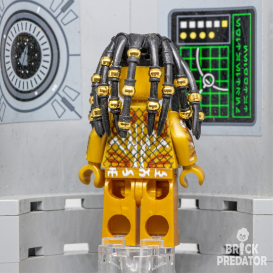 Exclusive Golden Predator Custom LEGO Minifigure Set #2
