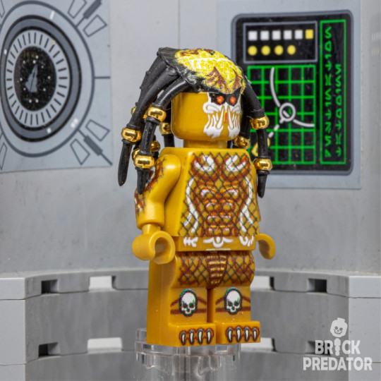 Exclusive Golden Predator Custom LEGO Minifigure Set #2