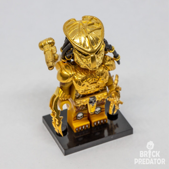 Exclusive Golden Predator Custom LEGO Minifigure Set #2