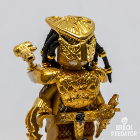 Exclusive Golden Predator Custom LEGO Minifigure Set #2