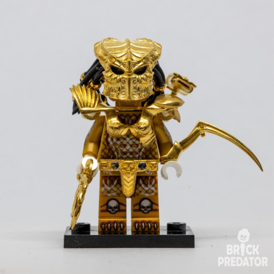 Exclusive Golden Predator Custom LEGO Minifigure Set #4 Exclusive Golden Predator Custom LEGO Minifigure Set #4