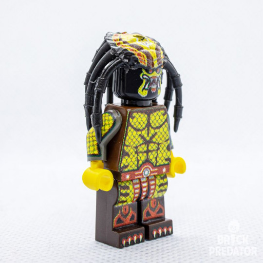 Big Red Samurai Predator Minifigure Big Red Samurai Predator Minifigure