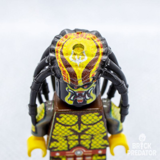Big Red Samurai Predator Minifigure Big Red Samurai Predator Minifigure