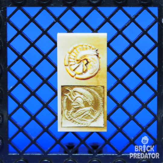Tile 2x4 with print No. 6 Tile 2x4 with print No. 6