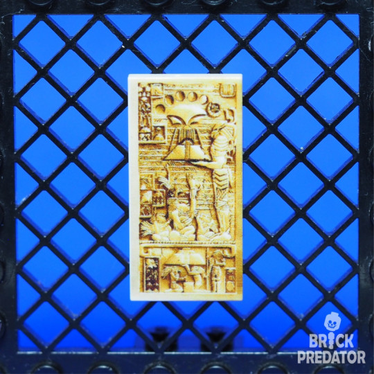 Tile 2x4 with print No. 7 Tile 2x4 with print No. 7