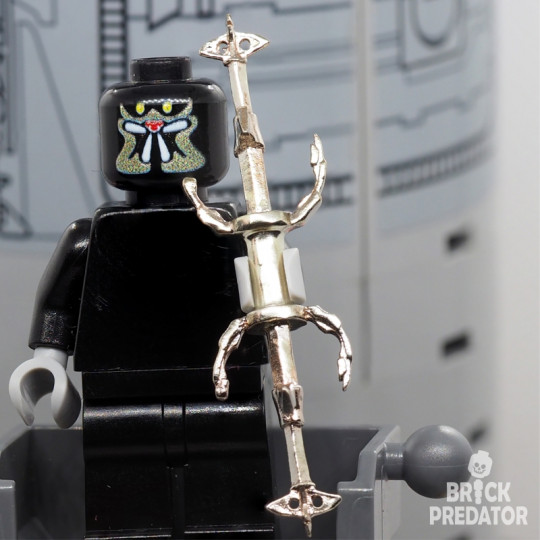 Short Spear metal weapons for custom minifigs Yautja Short Spear metal weapons for custom minifigs Yautja