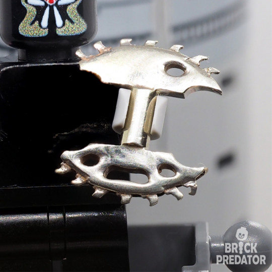 Throwing Disc metal weapons for custom minifigs Yautja Throwing Disc metal weapons for custom minifigs Yautja