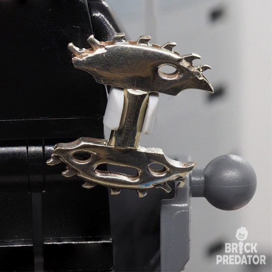 Throwing Disc metal weapons for custom minifigs Yautja Throwing Disc metal weapons for custom minifigs Yautja